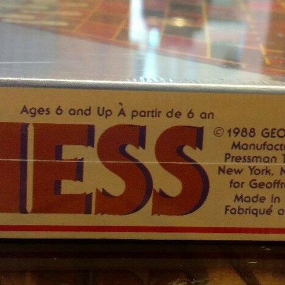 Vintage Pavilion CHESS Folding Chessboard Staunton - Picture 3 of 5